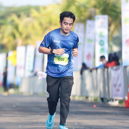 Race photo from BOGORUN 2026
