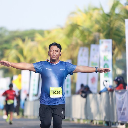 Race photo from BOGORUN 2026