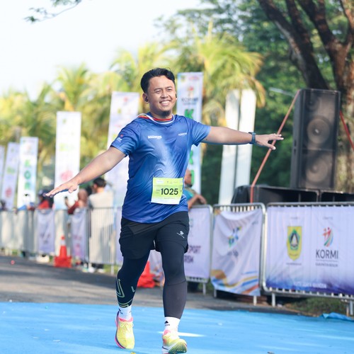 Race photo from BOGORUN 2026