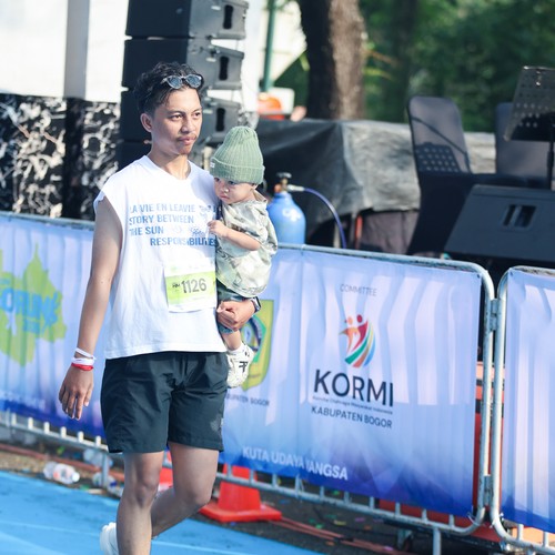 Race photo from BOGORUN 2026