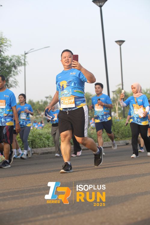 Race photo from ISOPLUS RUN 2025 - JAKARTA