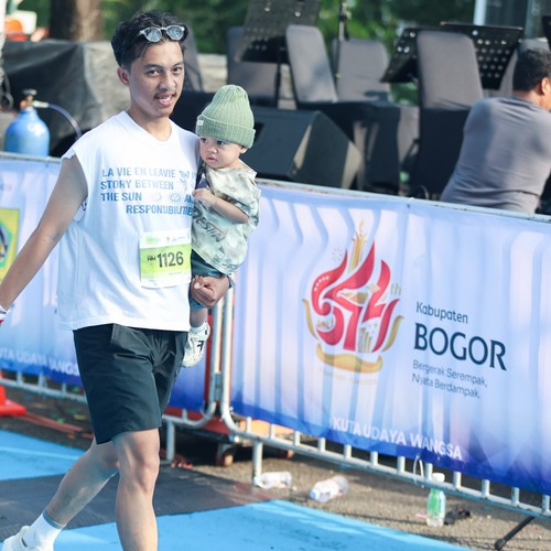 Race photo from BOGORUN 2026