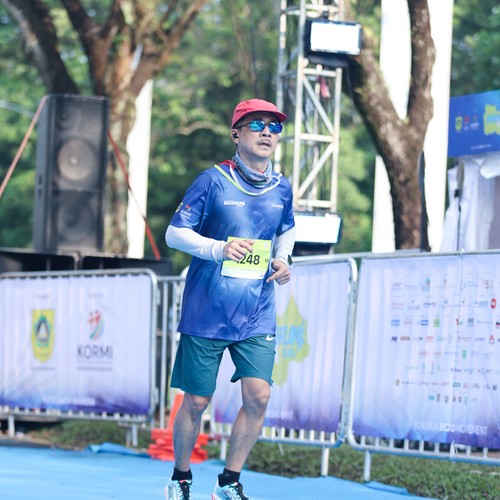 Race photo from BOGORUN 2026