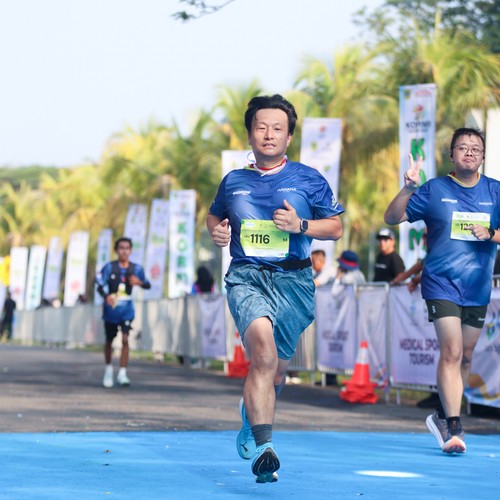 Race photo from BOGORUN 2026