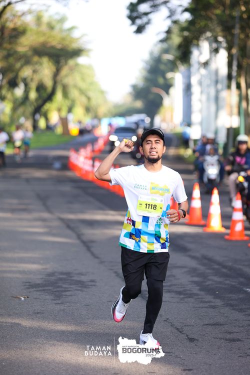 Race photo from Taman Budaya x BOGORUN 2025