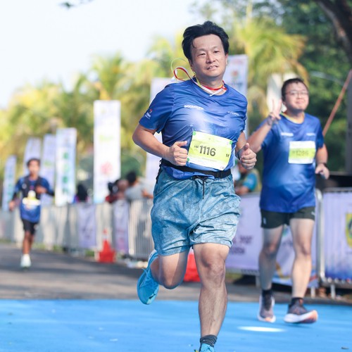Race photo from BOGORUN 2026