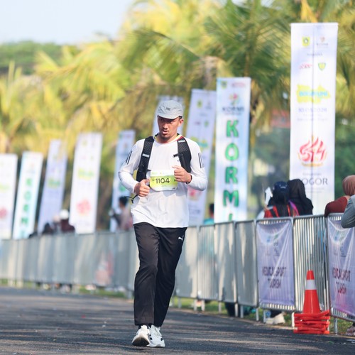 Race photo from BOGORUN 2026