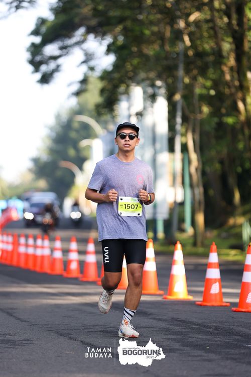 Race photo from Taman Budaya x BOGORUN 2025