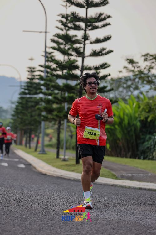 Race photo from CISANGKAN KBP CITY RUN 2025
