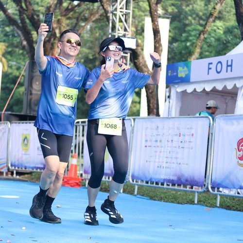 Race photo from BOGORUN 2026
