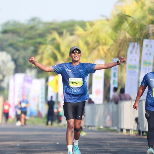 Race photo from BOGORUN 2026