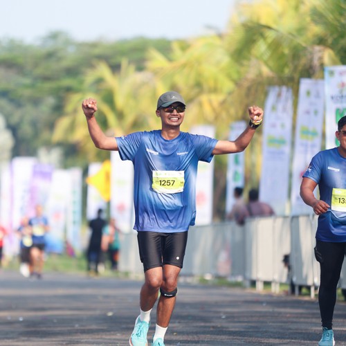 Race photo from BOGORUN 2026