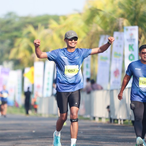 Race photo from BOGORUN 2026