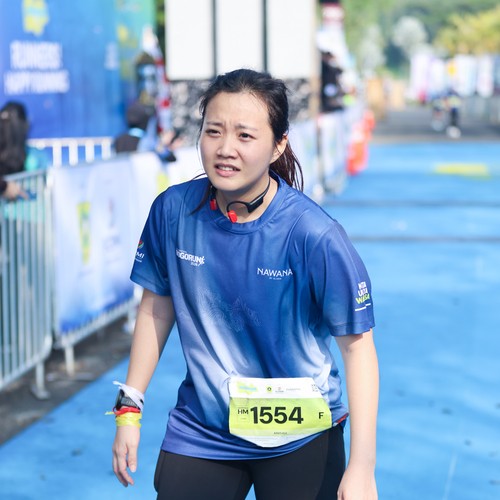 Race photo from BOGORUN 2026