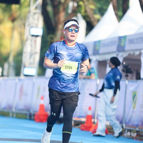 Race photo from BOGORUN 2026