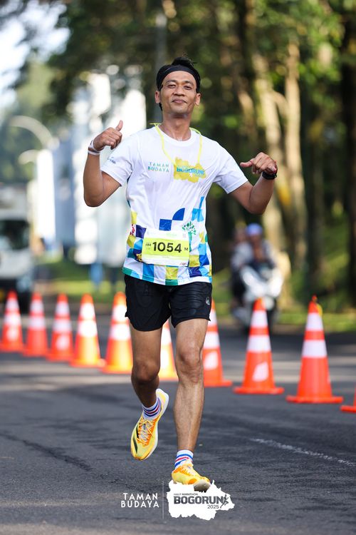 Race photo from Taman Budaya x BOGORUN 2025