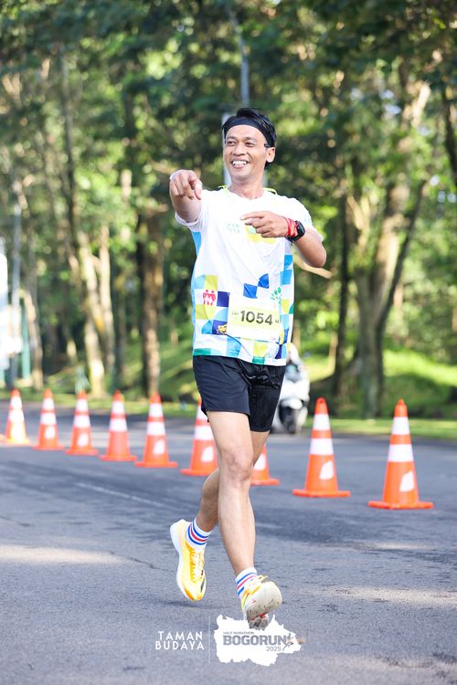 Race photo from Taman Budaya x BOGORUN 2025