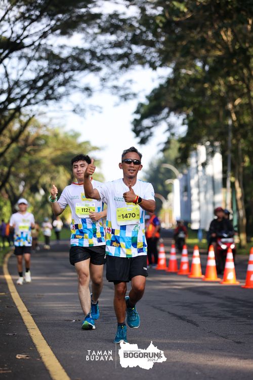 Race photo from Taman Budaya x BOGORUN 2025