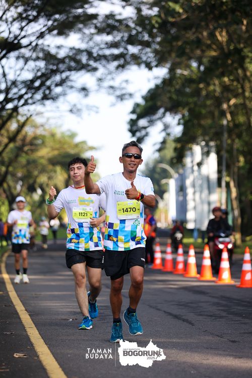 Race photo from Taman Budaya x BOGORUN 2025