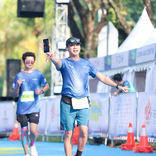 Race photo from BOGORUN 2026