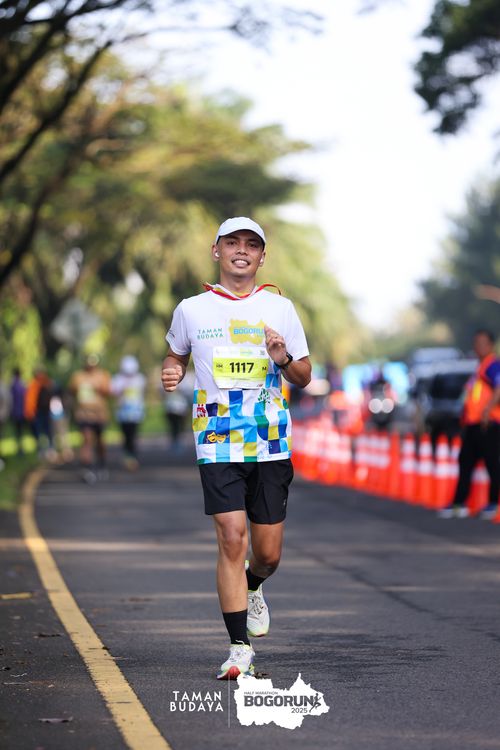 Race photo from Taman Budaya x BOGORUN 2025