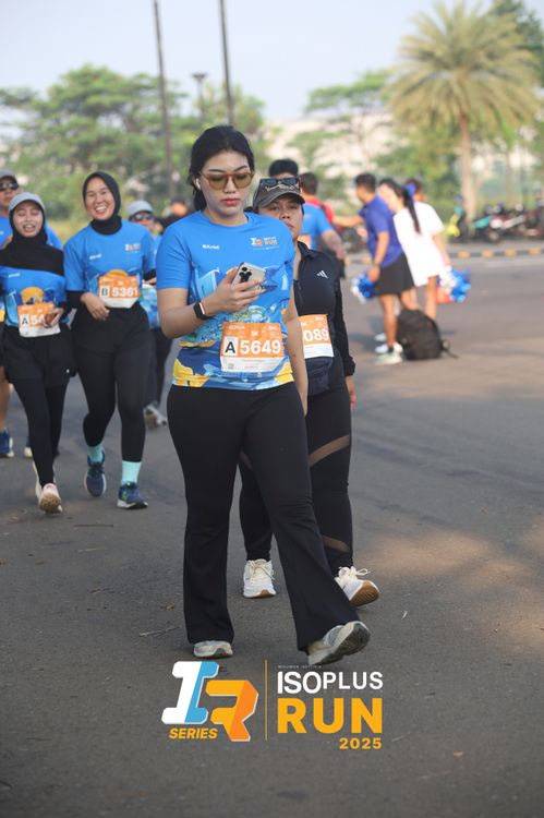 Race photo from ISOPLUS RUN 2025 - JAKARTA