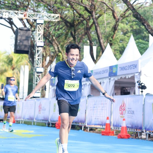 Race photo from BOGORUN 2026