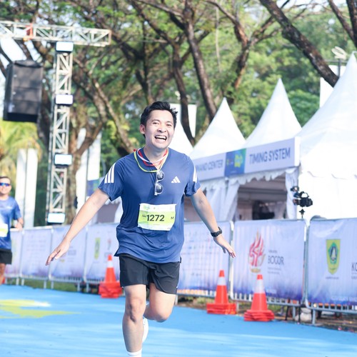 Race photo from BOGORUN 2026