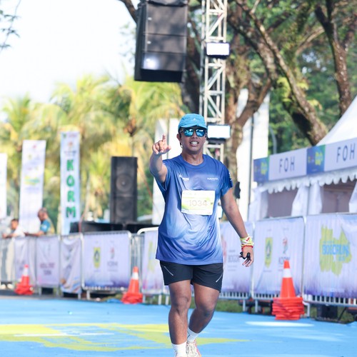 Race photo from BOGORUN 2026
