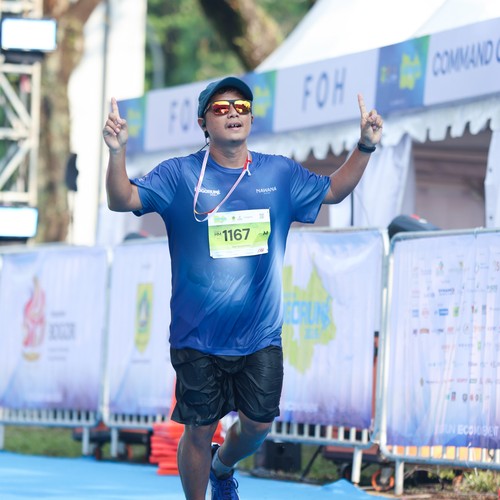 Race photo from BOGORUN 2026