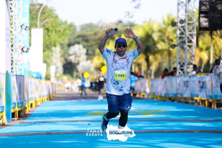 Race photo from Taman Budaya x BOGORUN 2025