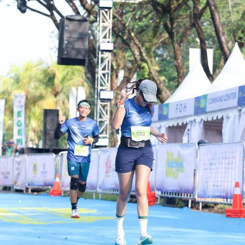 Race photo from BOGORUN 2026