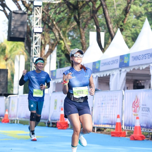 Race photo from BOGORUN 2026