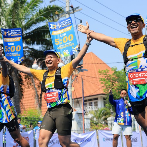 Race photo from SURABAYA ISOPLUS MARATHON 2026