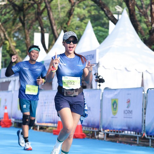 Race photo from BOGORUN 2026