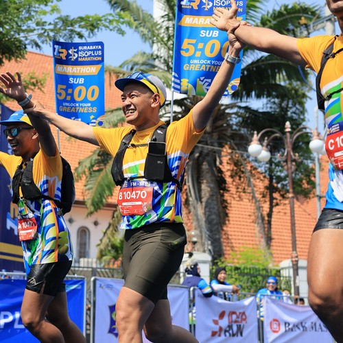 Race photo from SURABAYA ISOPLUS MARATHON 2026