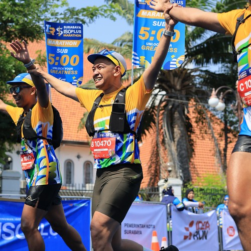Race photo from SURABAYA ISOPLUS MARATHON 2026