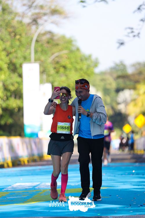 Race photo from Taman Budaya x BOGORUN 2025