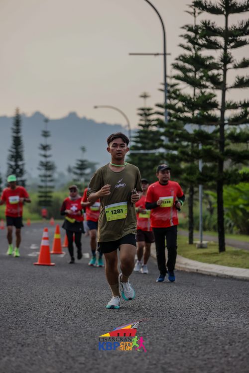 Race photo from CISANGKAN KBP CITY RUN 2025