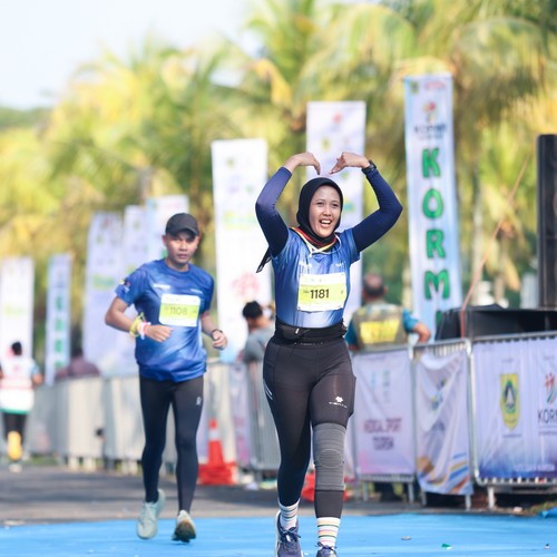 Race photo from BOGORUN 2026