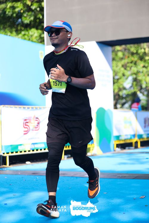 Race photo from Taman Budaya x BOGORUN 2025