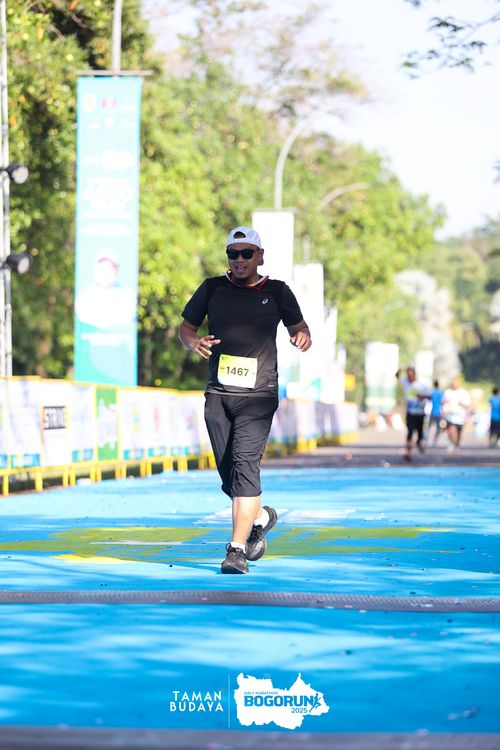 Race photo from Taman Budaya x BOGORUN 2025