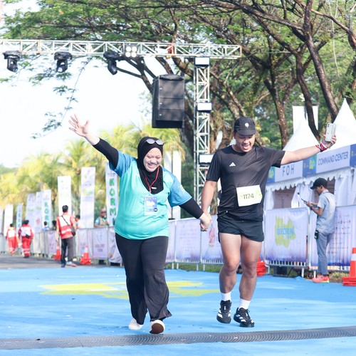 Race photo from BOGORUN 2026