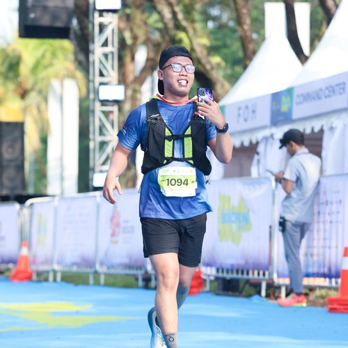 Race photo from BOGORUN 2026