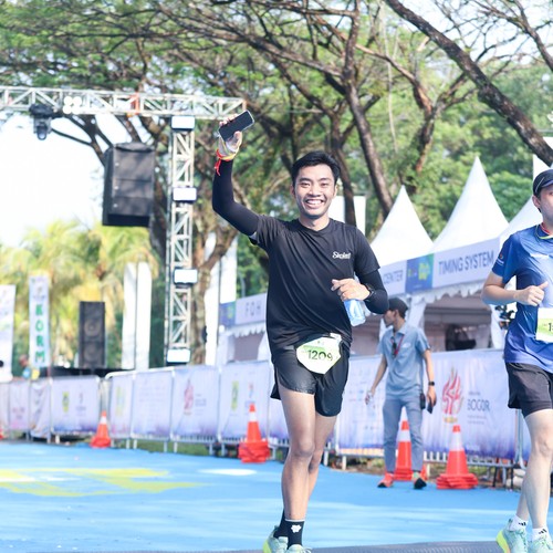 Race photo from BOGORUN 2026
