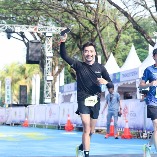 Race photo from BOGORUN 2026