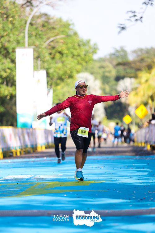 Race photo from Taman Budaya x BOGORUN 2025