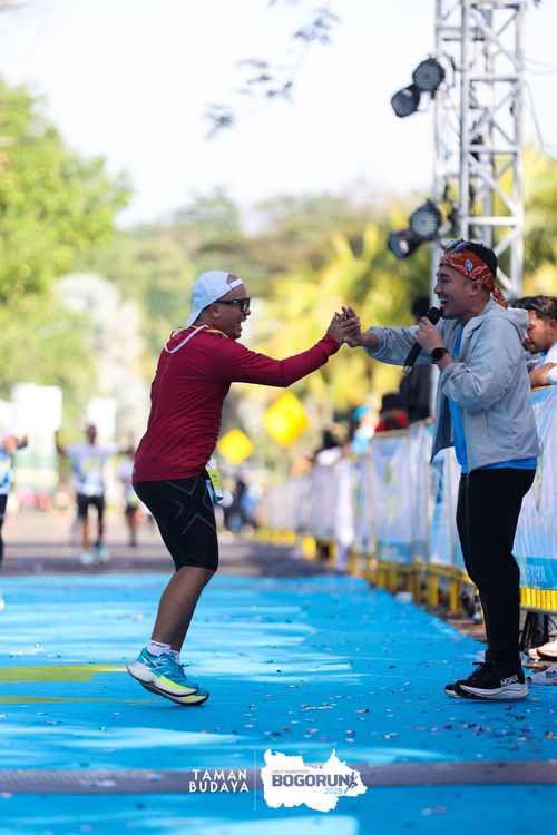 Race photo from Taman Budaya x BOGORUN 2025
