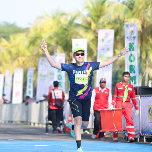 Race photo from BOGORUN 2026