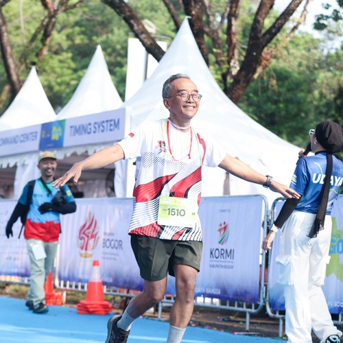 Race photo from BOGORUN 2026